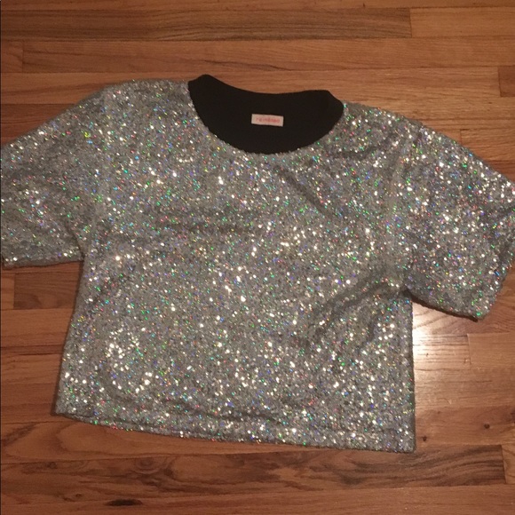 Holographic crop top - Picture 2 of 6